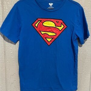 DC Superman Logo Blue T-Shirt